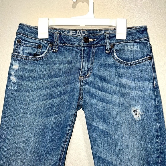 Bullhead Boyfriend Distressed Low Rise Jean - Picture 2 of 7